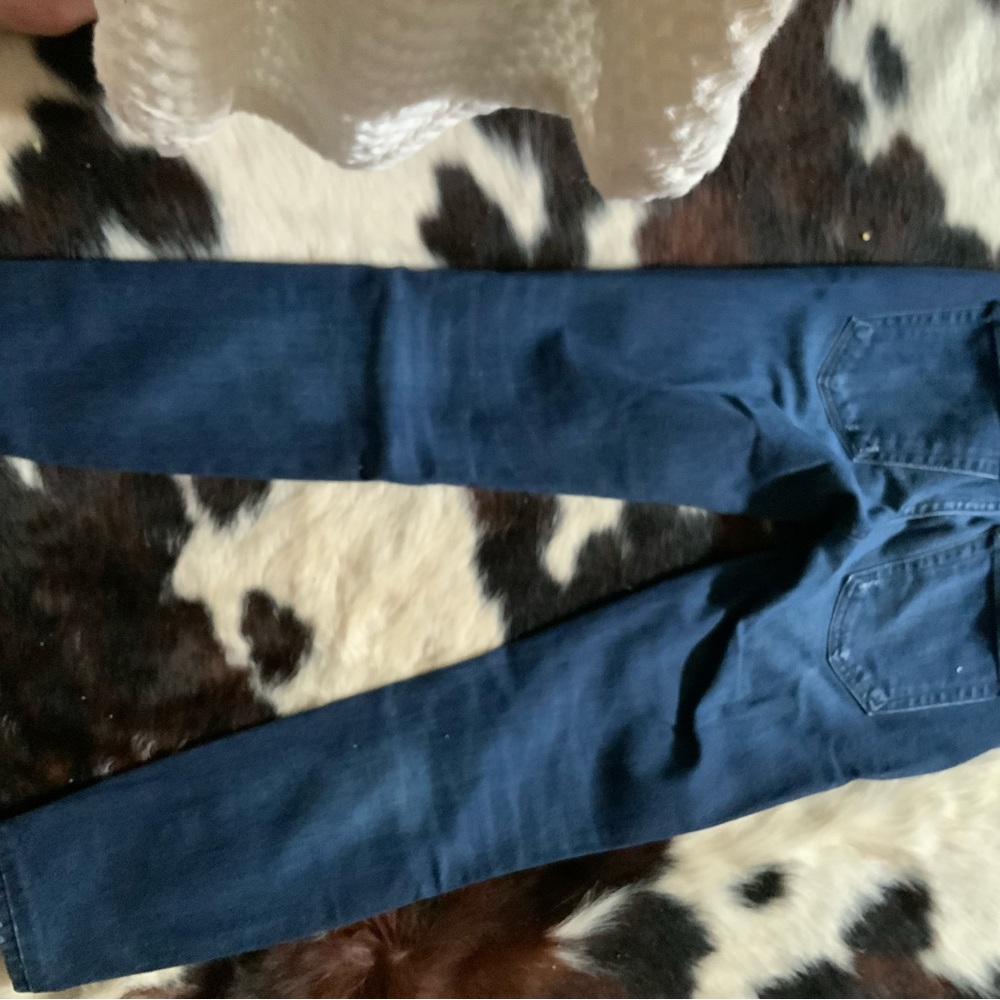 AMO Blue Straight Leg Jeans Classic Style